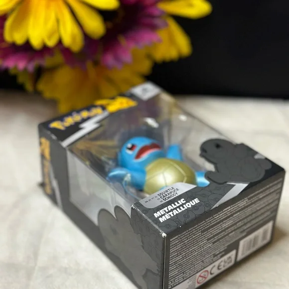 NIB Pokémon Select True Color SQUIRTLE Metallic Collectible Limited Edition - Picture 9 of 10